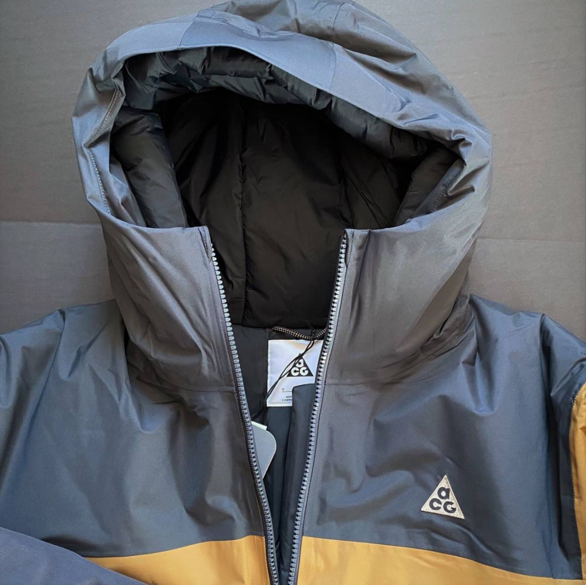 新品USAナイキ ACG プリマロフトジャケット 4th HORSEMAN カーキ (L 