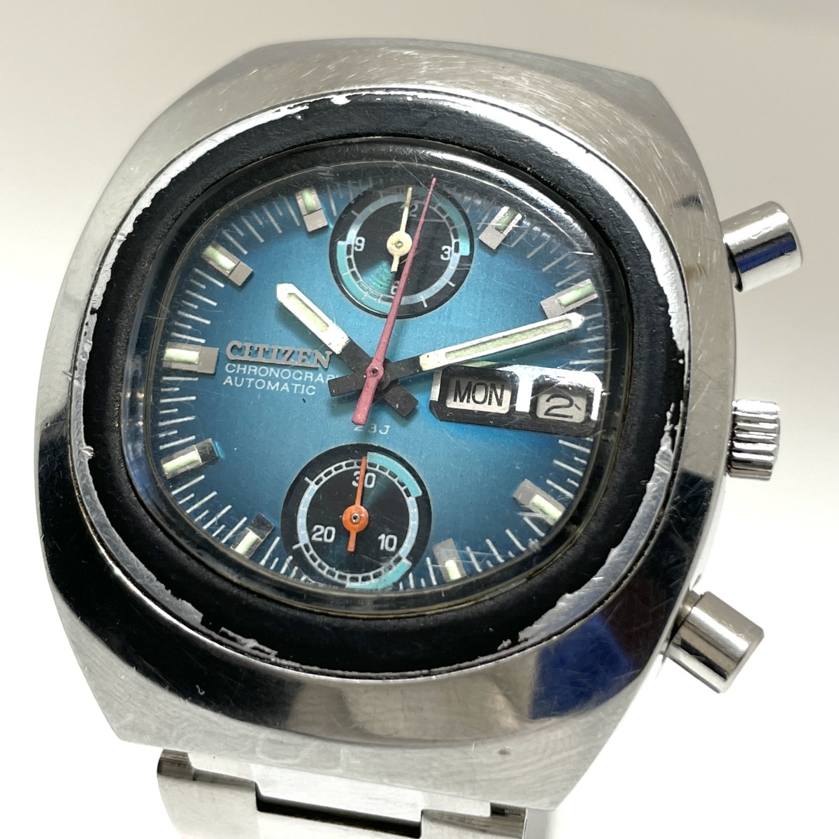 驚きの破格値 1円 シチズン CITIZEN テレビスクリーン 4-901070 Y メンズ 自動巻 グラデーション文字盤 デイデイト 腕時計 CD1275068(その他)｜売買されたオークション情報、yahooの商品情報をアーカイブ公開 - オ その他