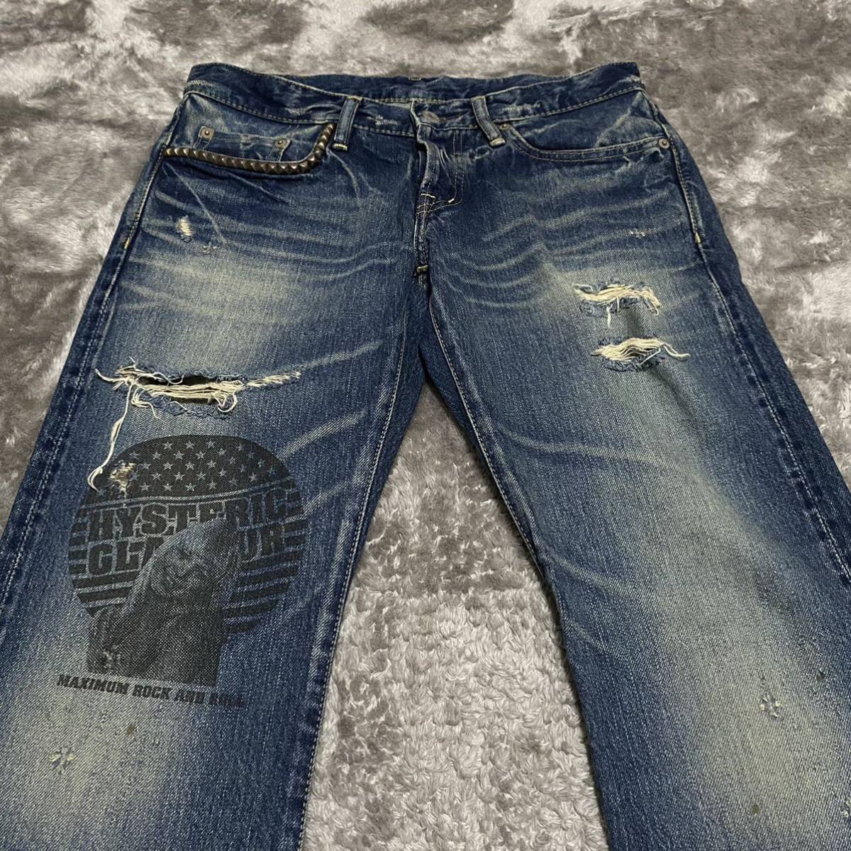 ヒステリックグラマー デニム スタッズ クラッシュ hysteric glamour ガールズプリント 30(ボトムス)｜売買されたオークション情報、yahooの商品情報をアーカイブ公開 - オークファン 男性用