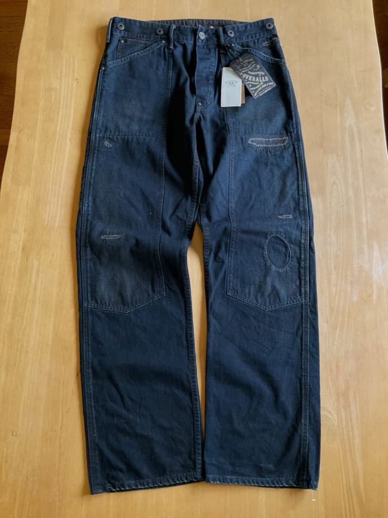 RRL LIMITED EDITION インディゴパッチワークジーンズ33⁄30 月桂樹 