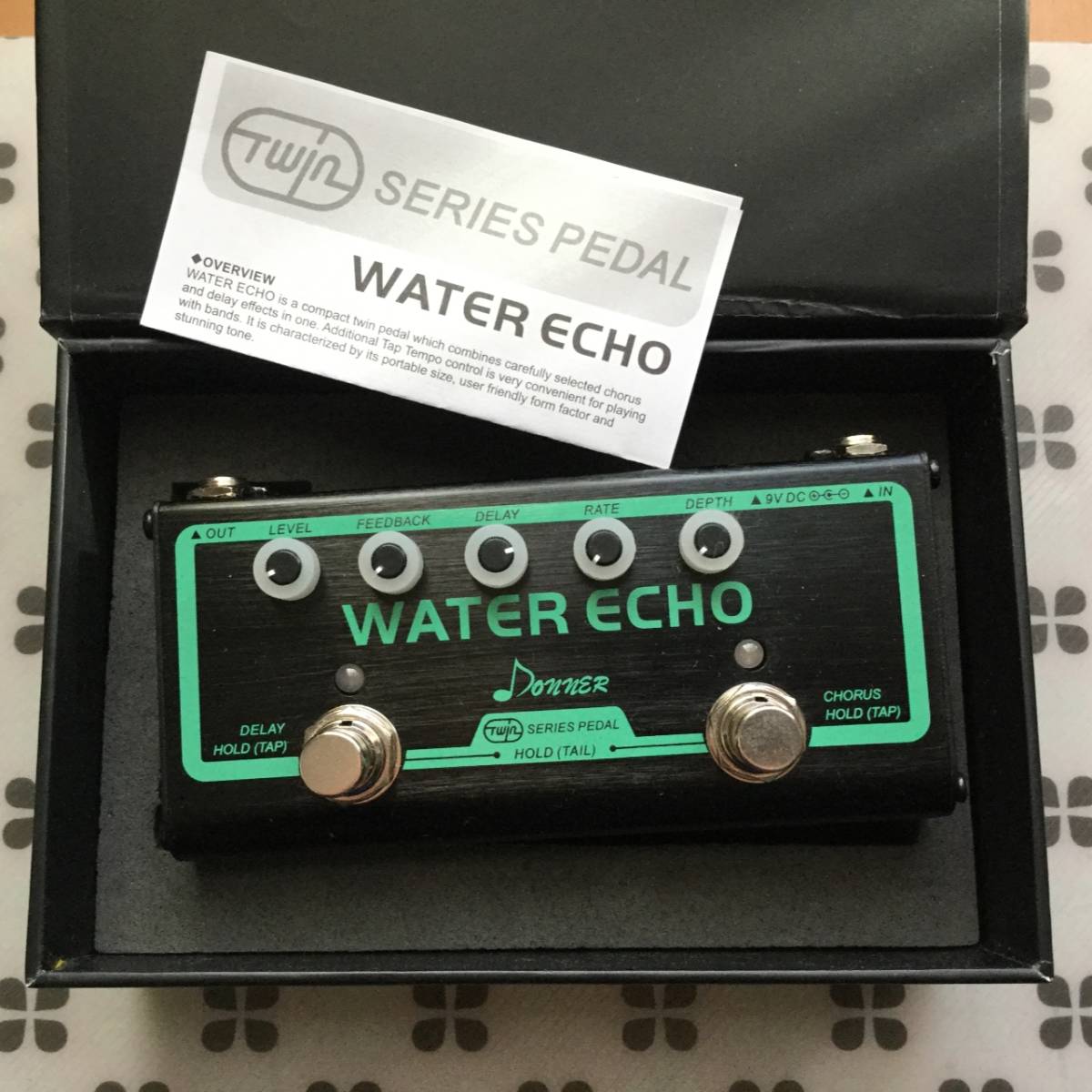 Donner TWIN SERIES WATER ECHO コーラス＆ディレイ