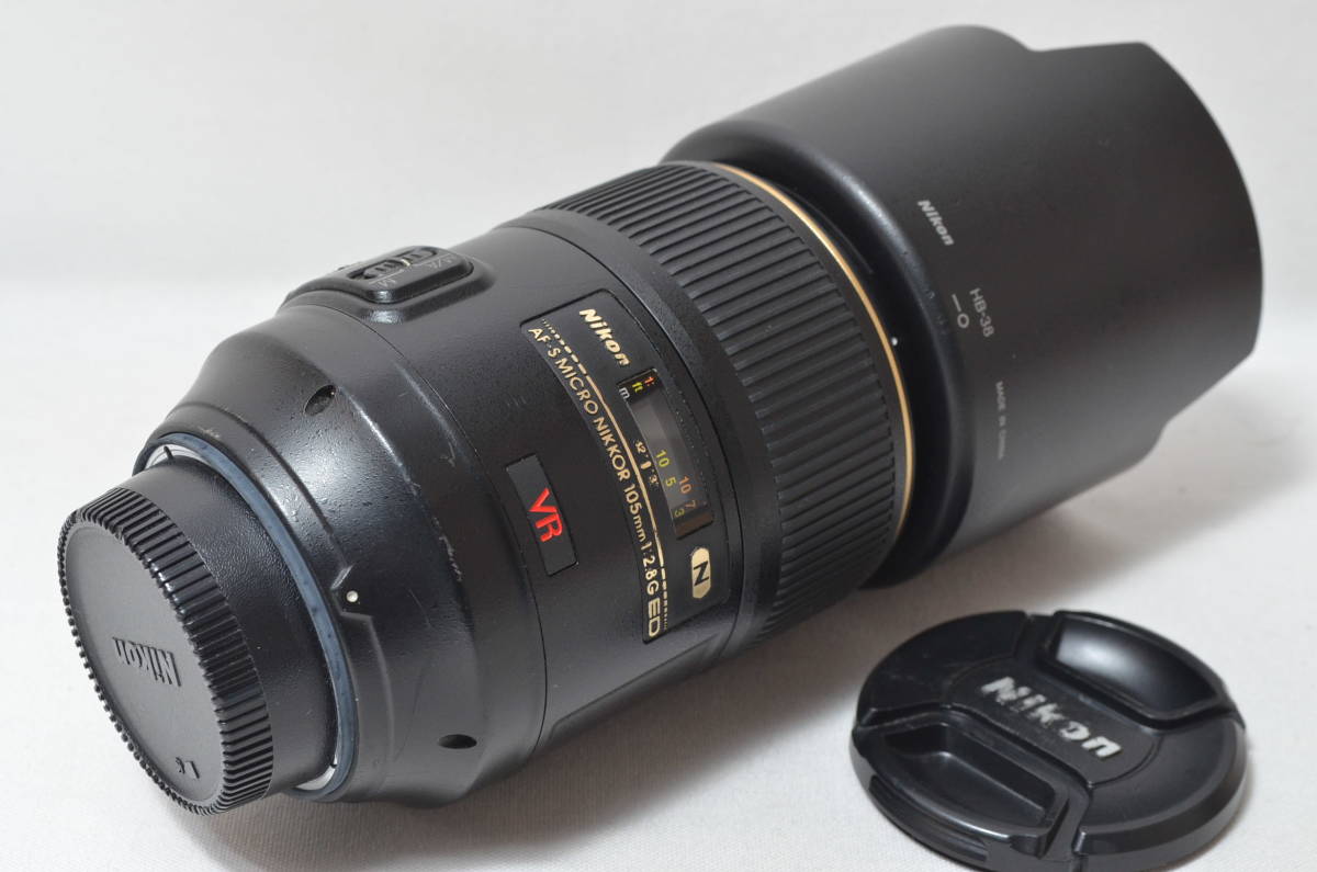 S2668☆Nikon 単焦点マイクロレンズ AF-S VR Micro Nikkor 105mm f/2.8