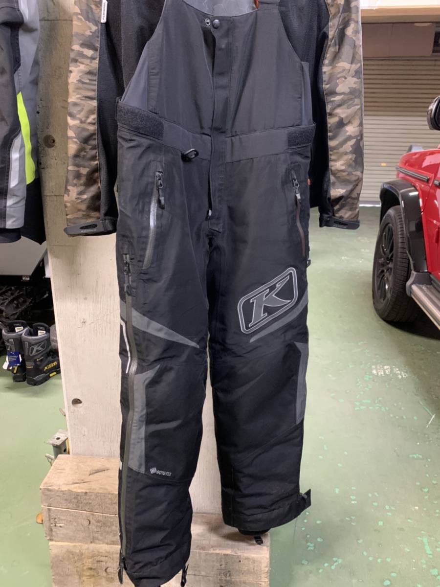 1シーズン使用 売切 Klim Klimate Bib サイズM SHORT GORE-TEX 3M THINSULATE クライム ウェア
