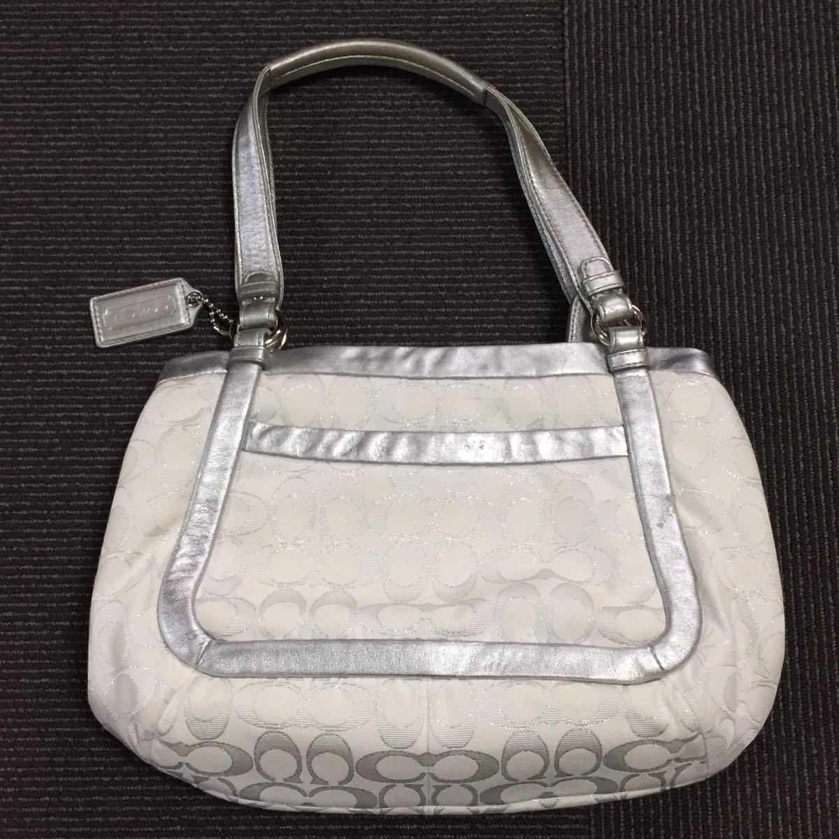 コーチ】本物 COACH ショルダーバッグ シグネチャー柄 13604 トート 