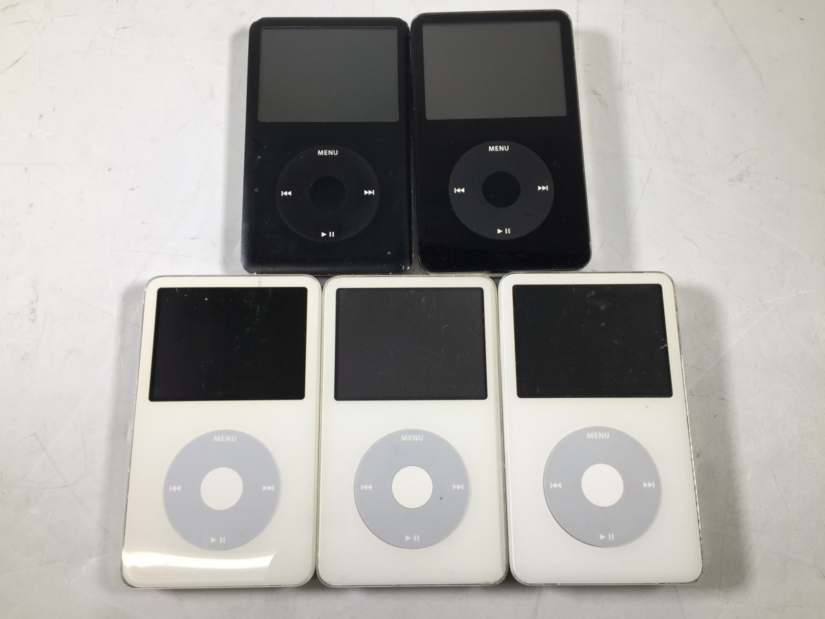 ♪△【まとめ売り品 Apple アップル】i Pod classic/第5世代 80/60