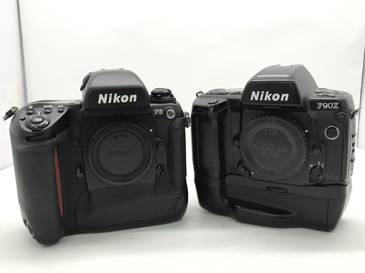 4w6021】 Nikon F5 / Nikon F90X 一眼レフカメラ 本体のみ 2点 まとめ