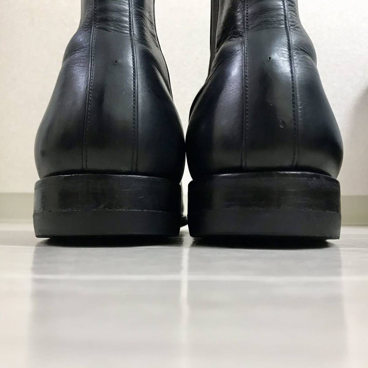 SCOTCH GRAIN （スコッチグレイン）サイドゴアブーツ ブラック 黒 約  