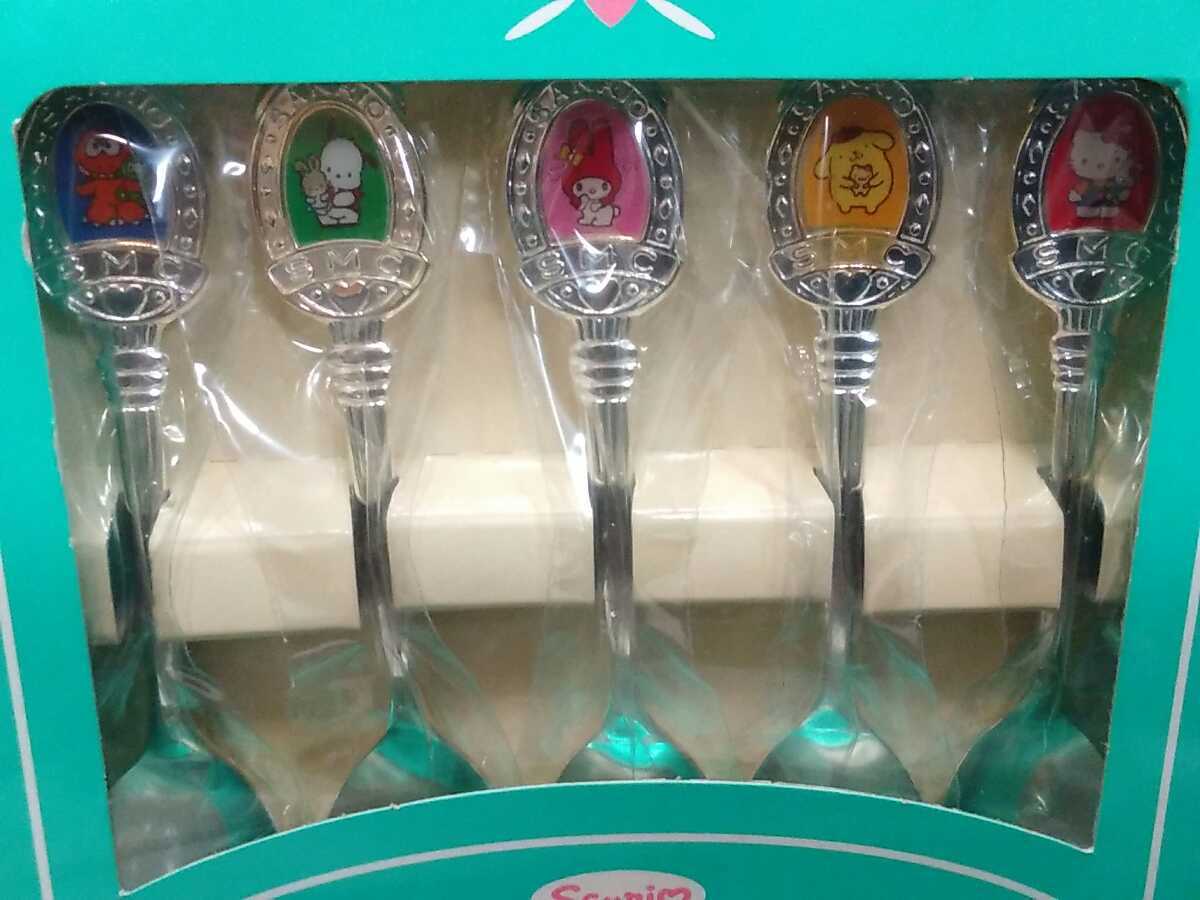 ☆Sanrio HAPPY BIRTHDAY／サンリオ スプーンセット『ハローキティ*ポムポムプリン*マイメロディ*ポチャッコ*ウィアーダイナソアーズ』☆_2