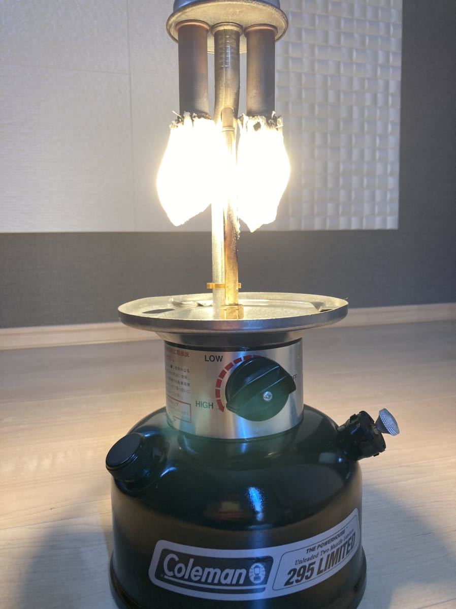 コールマン 0 ランタン ブラック 295limited Yahoo! 美品！Coleman 295