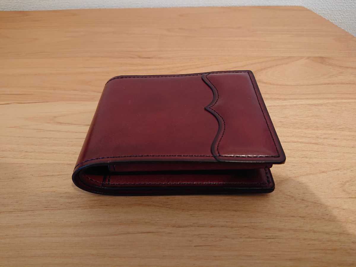 100%新品，SALE トラッドバイソン 極上レザー財布 TRAD BISON 北欧の匠(二つ折り財布（小銭入れあり）)｜売買されたオークション情報、yahooの商品情報をアーカイブ公開 - オークファン 二つ折り財布（小銭入れあり）