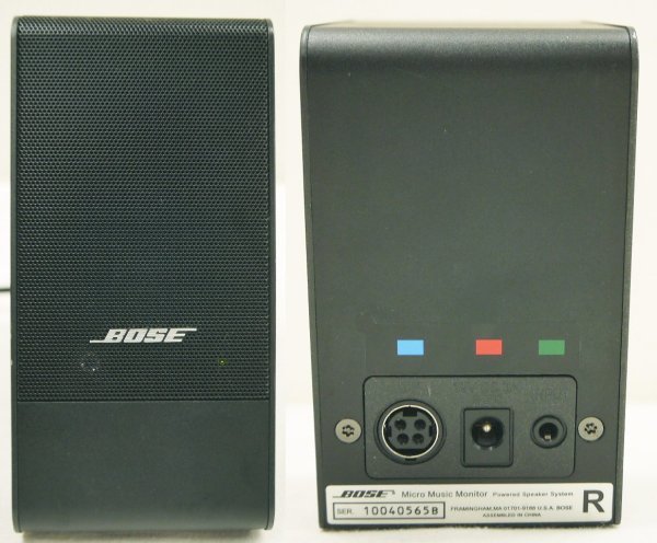 Music Micro M3 Monitor - スピーカー ブラック 公式通販 BOSE(ボーズ