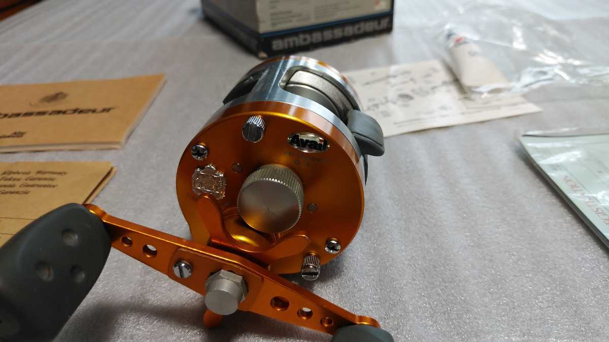 アブ モラム SX1601C ウルトラマグ サンセットオレンジ スペシャル