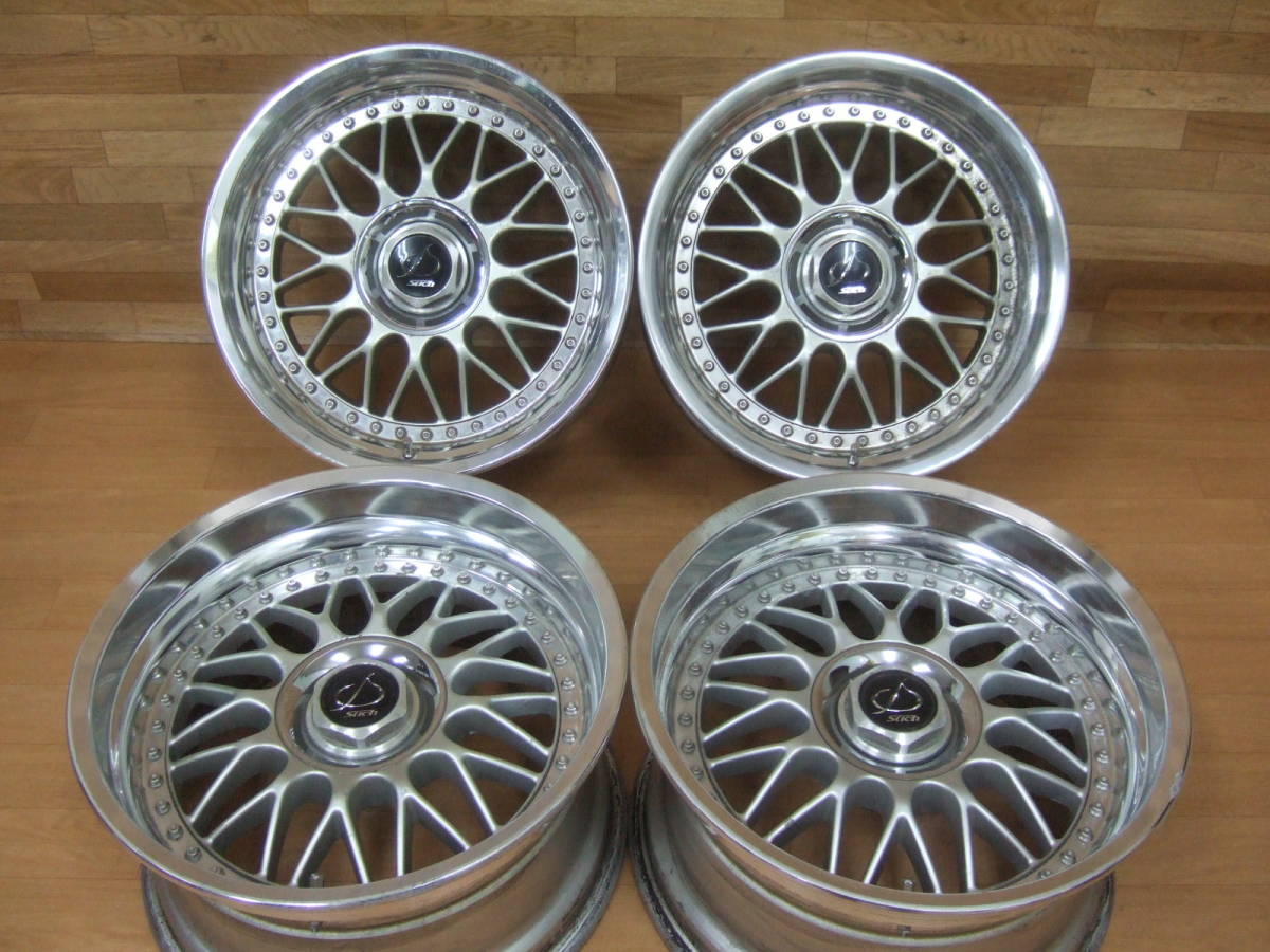 11-439◇希少!! 超深リム☆STICH シュティッヒ メッシュ☆17in9J+12，