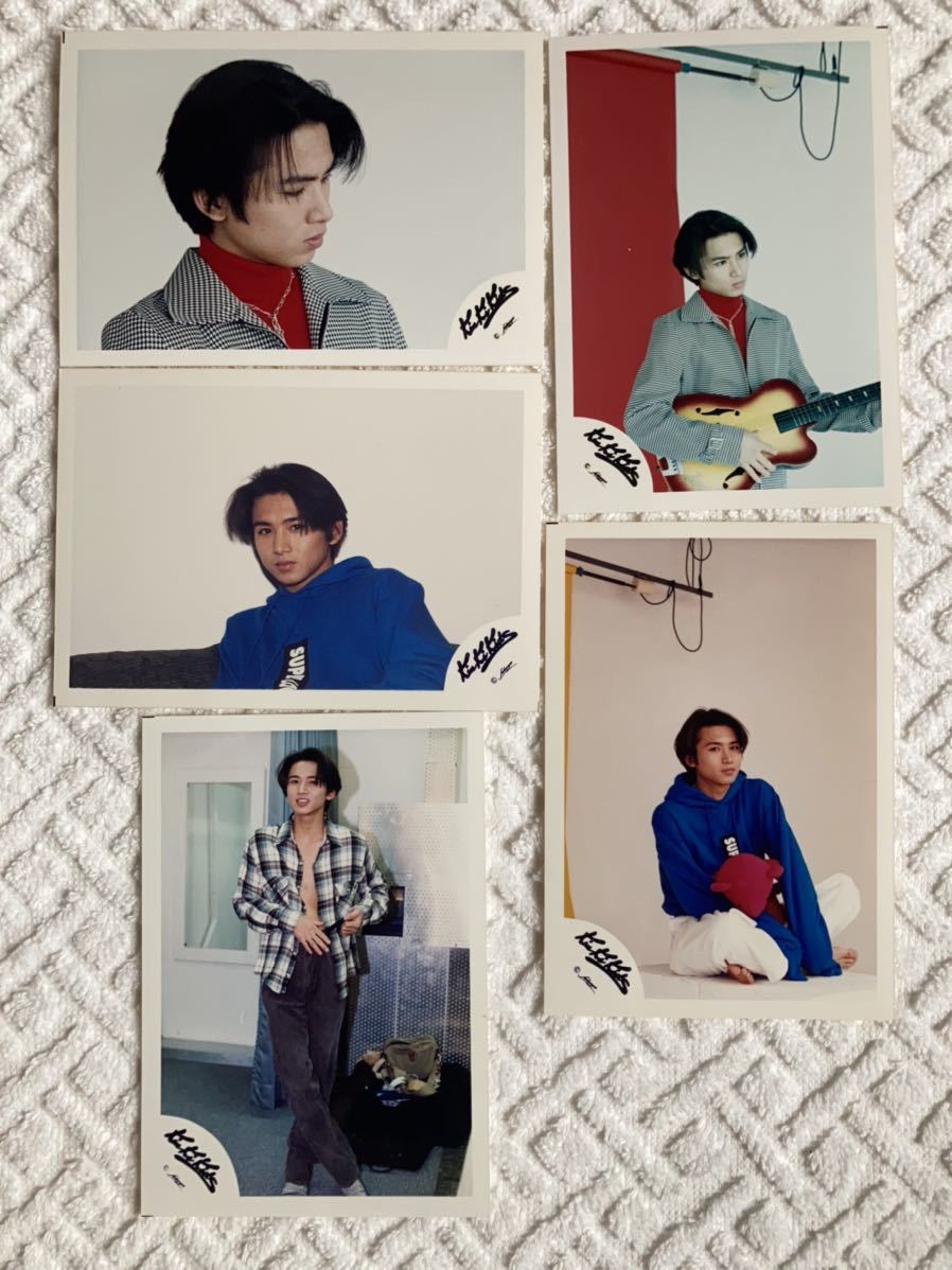 KinKi Kids（キンキキッズ） 堂本光一公式写真 95年～96年 10枚セット