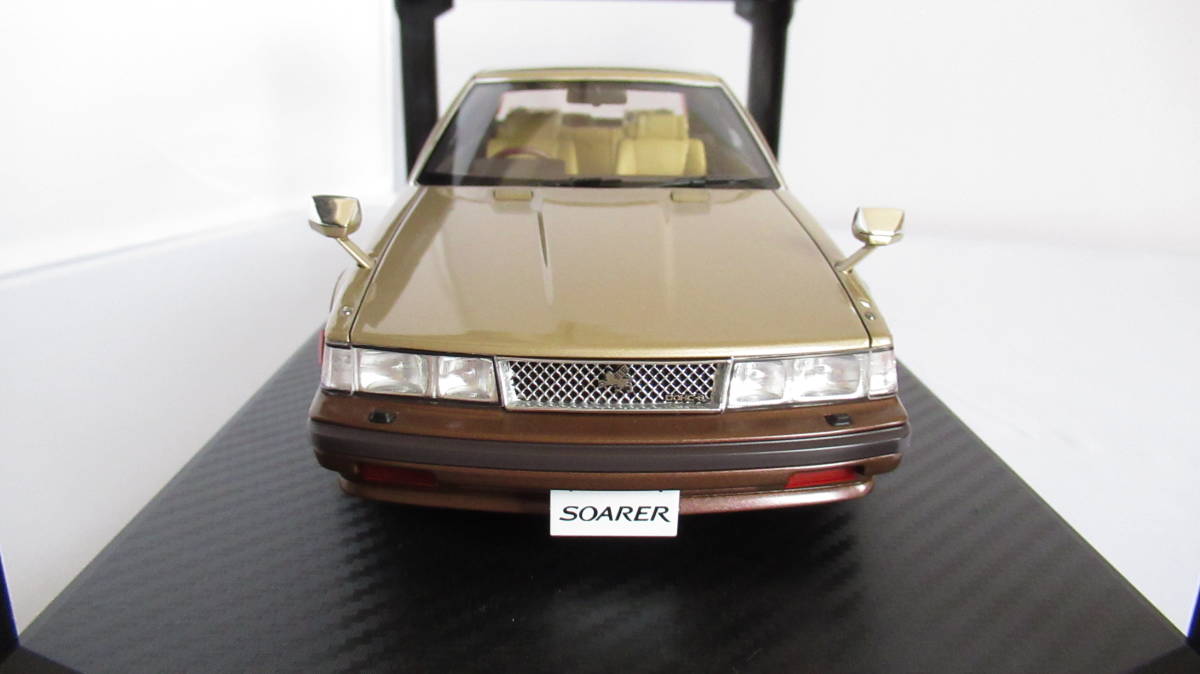 イグニッションモデル 1/18 トヨタ ソアラ 2800GT Extra Z10 ゴールド 