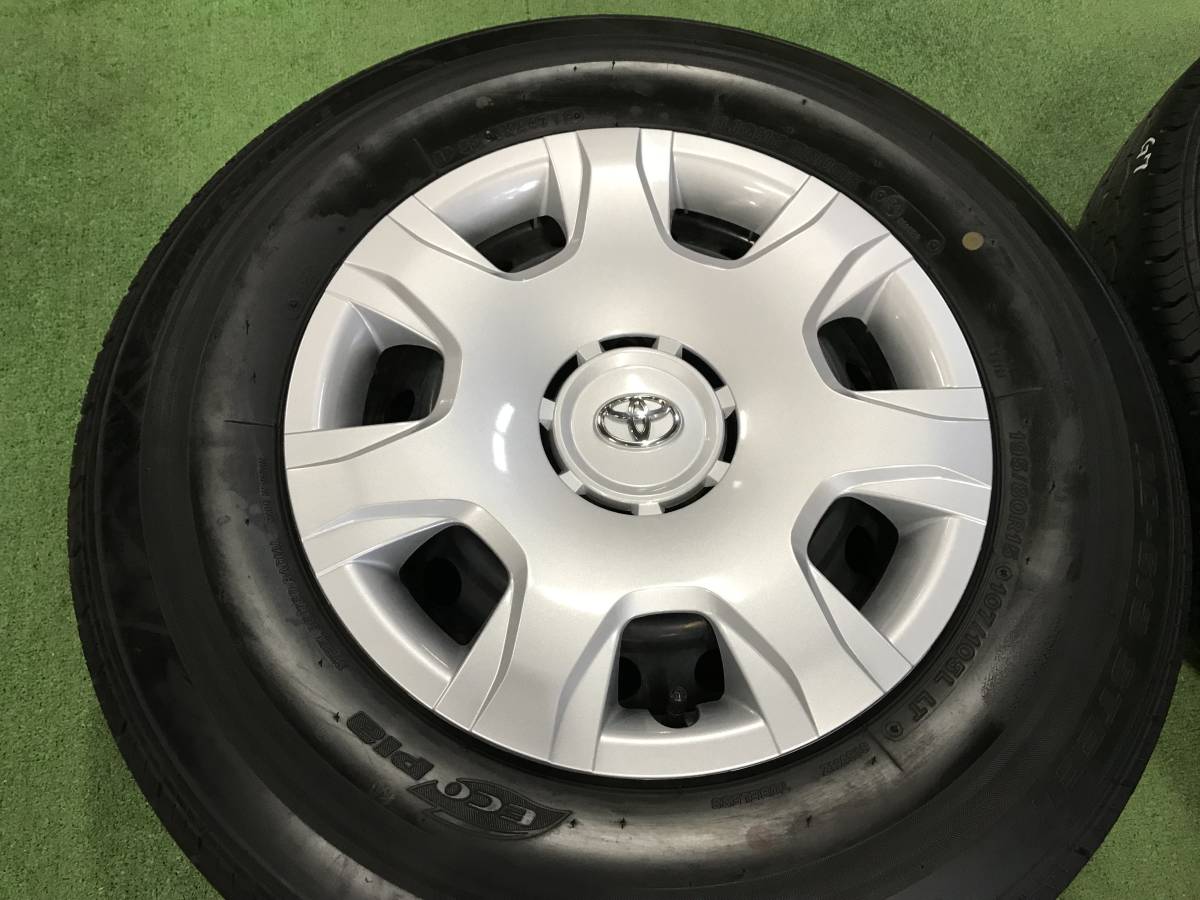 新品 ハイエース ノーマルタイヤ 4本セット LTタイヤ 15インチ 