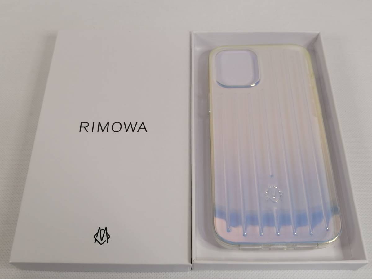 パケ無料】正規希少レア 美品 リモワ RIMOWA イリディセント iPhone12