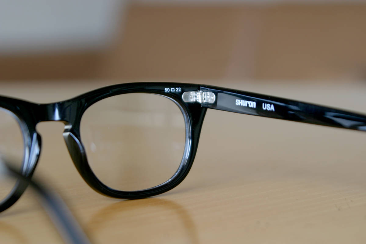 Freeway Shuron Eyeglasses Frames by Fit) - Average Men's Black