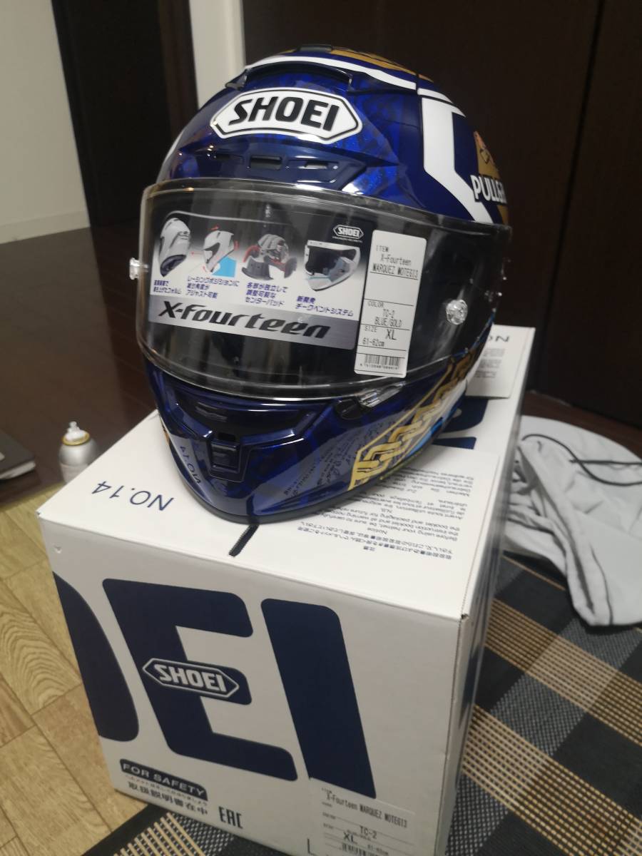 SHOEI X-14 X-Fourteen マルケスmotegi モテギ3 XL 【公式通販】
