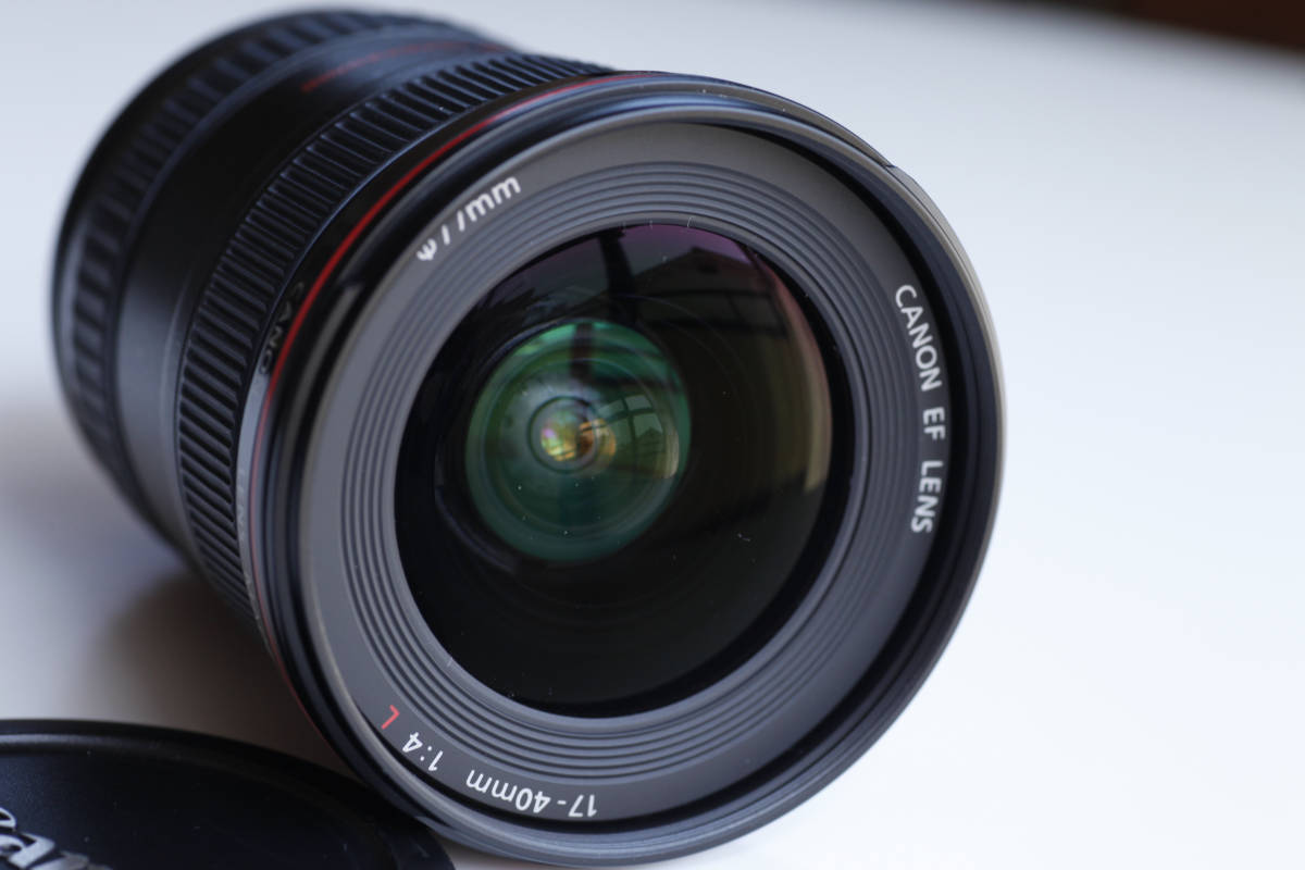 キャノンEF17-40mm f4 L USM 極めて美品！！
