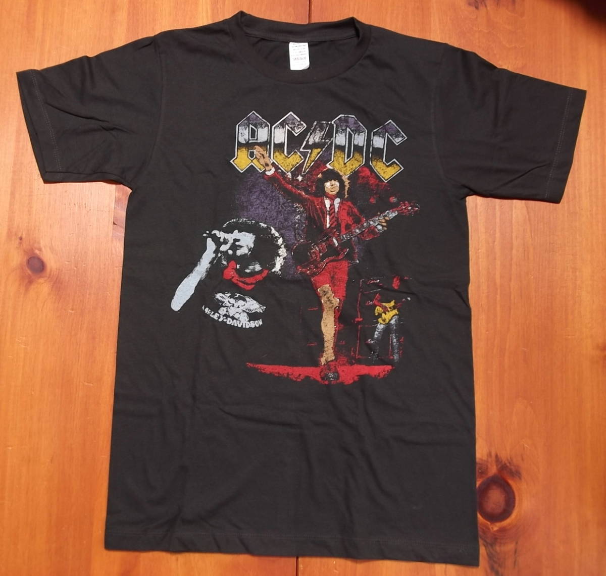新品 AC/DC エーシーディーシー World Tour 88 Vintage Style プリント