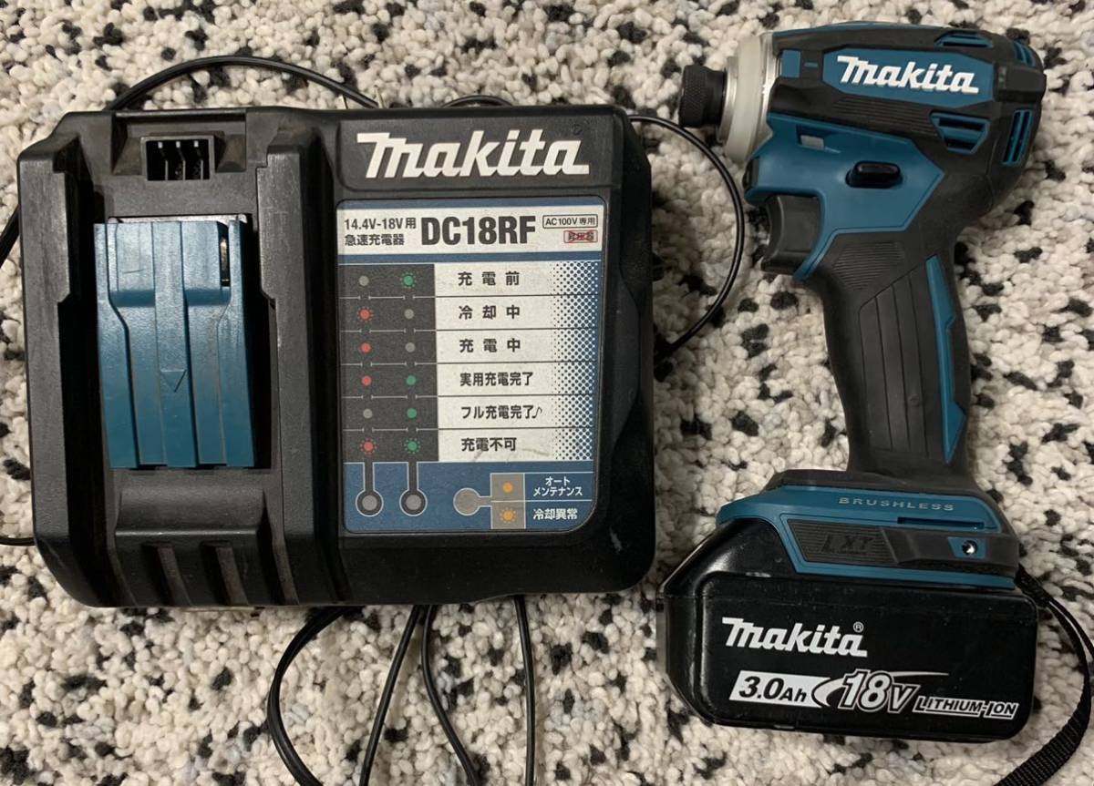 マキタ　TD172D インパクトドライバー（最新型）　充電器、電池１個付。