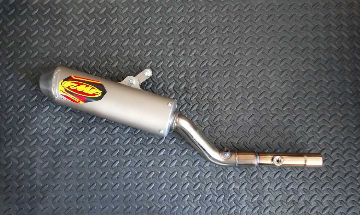 マルカワレーシング 試作品① FMF POWERCORE4SA スリップオンマフラー 