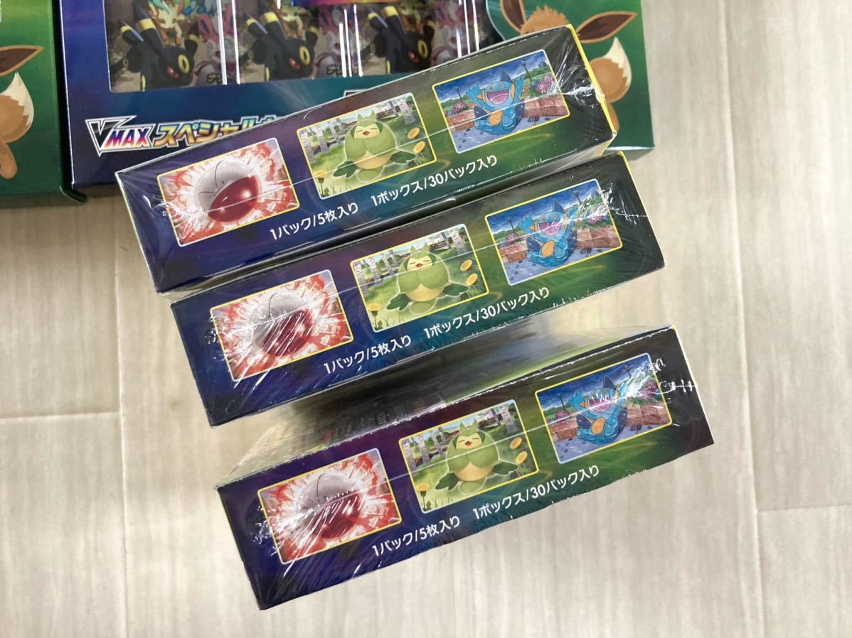 新品 6箱 シュリンク未開封 ポケモンカード イーブイヒーローズ BOX
