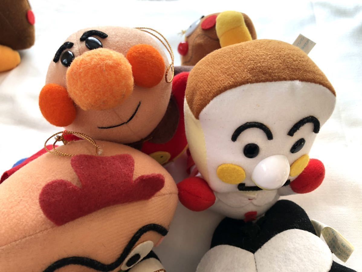 アンパンマン ぬいぐるみ 1990 当時物 レトロ ばいきんまん おむすびまん てんどんまん ハンバーガーキッド しょくぱんまん カレーパンマン アンパンマン 売買されたオークション情報 Yahooの商品情報をアーカイブ公開 オークファン Aucfan Com