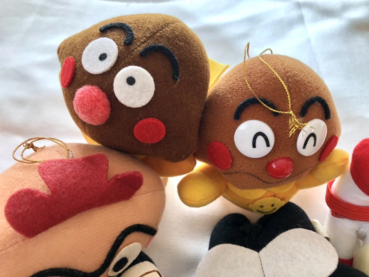 アンパンマン ぬいぐるみ 1990 当時物 レトロ ばいきんまん おむすびまん てんどんまん ハンバーガーキッド しょくぱんまん カレーパンマン アンパンマン 売買されたオークション情報 Yahooの商品情報をアーカイブ公開 オークファン Aucfan Com