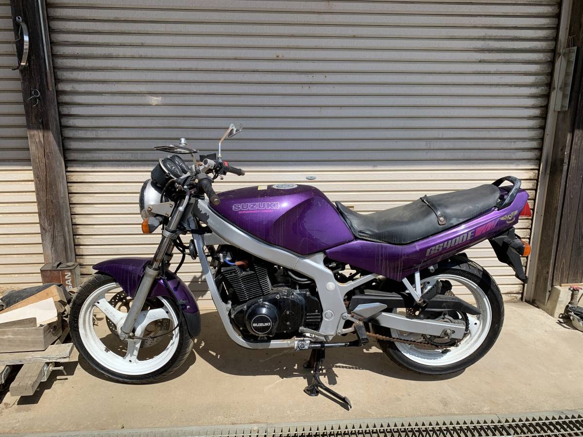 GS400E - Yahoo!オークション GK54A 「gs400e」(スズキ)(オートバイ 
