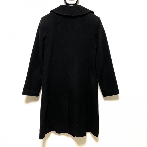 アニエスベー agnes b サイズ38 M 黒 レディース 冬物 コート agnes b