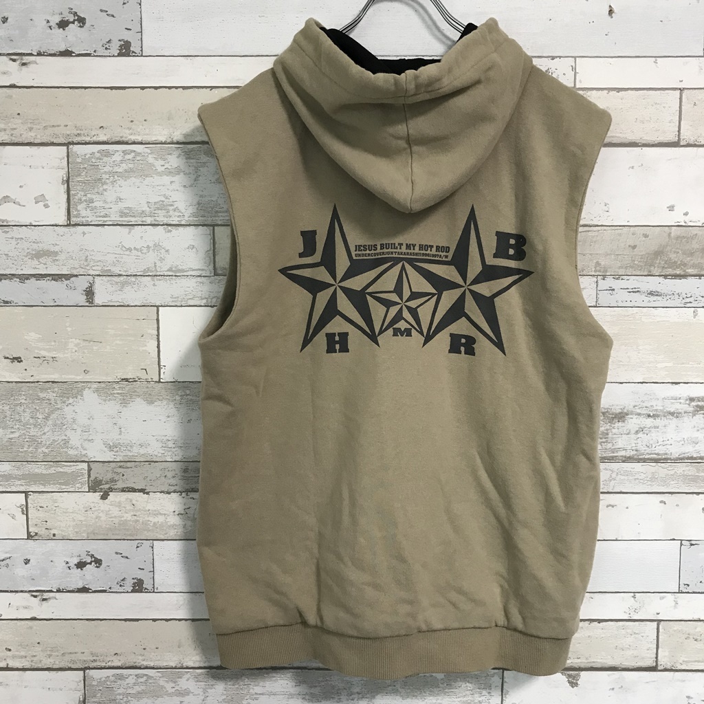 メンズ UNDERCOVER ワイヤー期 フーディベスト96AW 初期