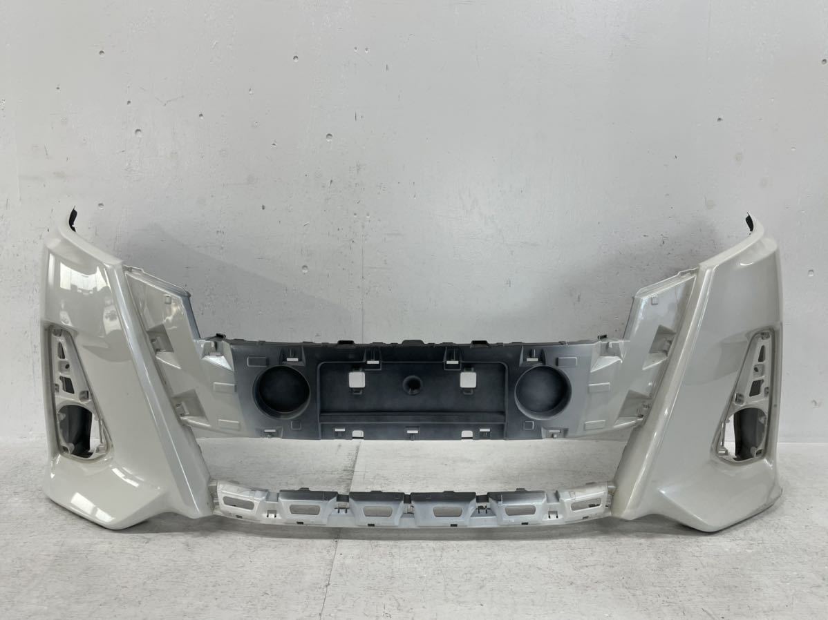 A8 【凹みなし】ノア Si ZRR80W 前期 純正 フロントバンパー 52119