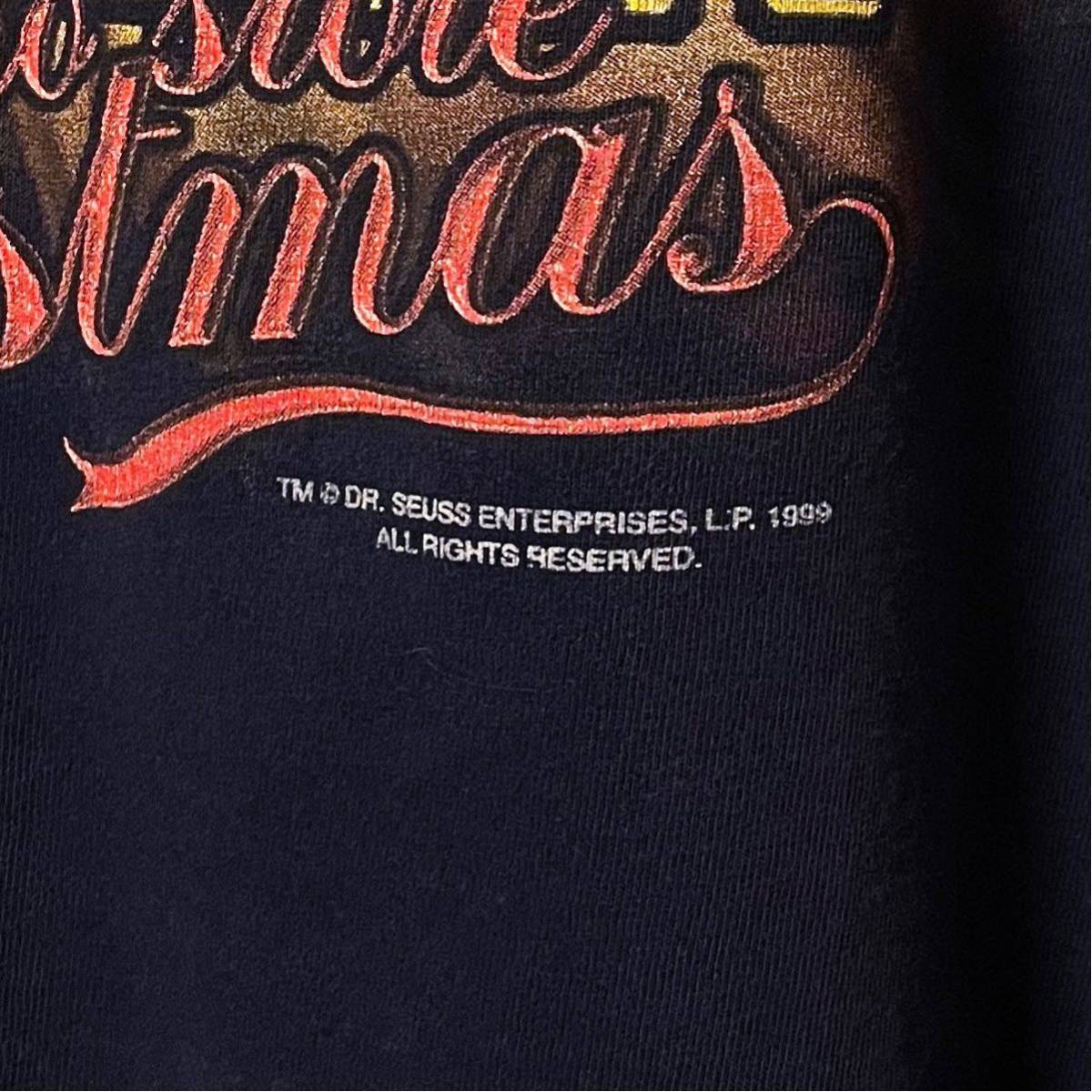 1999年(90s) 映画 THE GRINCH グリンチ ビンテージ Tシャツ XL】TULTEX 