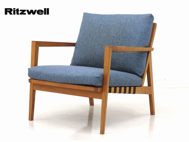 ☆u32E☆展示品☆Ritzwell☆リッツウェル☆ブラヴァ☆BLAVA☆1人掛け