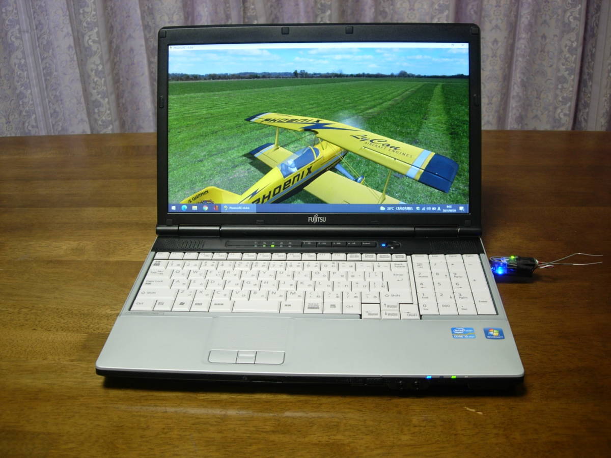ノートパソコン Phoenix5 ノートPC付き‼️ フライトシュミレーター 