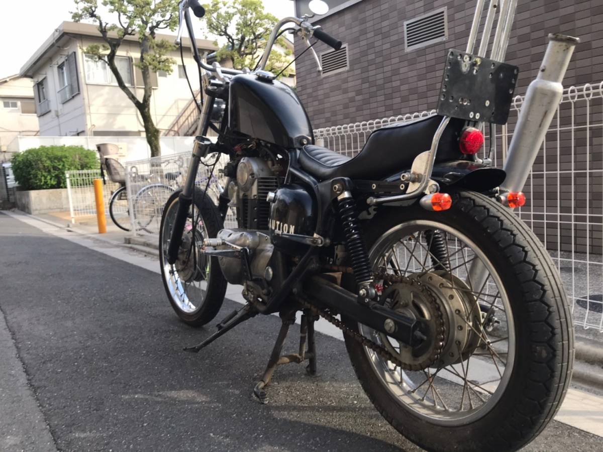 1円スタート カワサキ エストレヤカスタム BJ250A フルカスタム車 