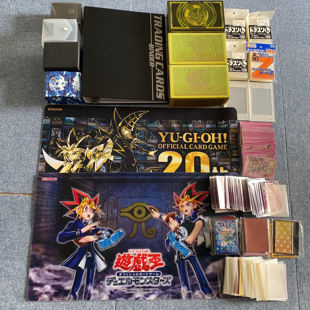 デッキケース プレイマット トレカケース トップ 遊戯王 リンク対応 