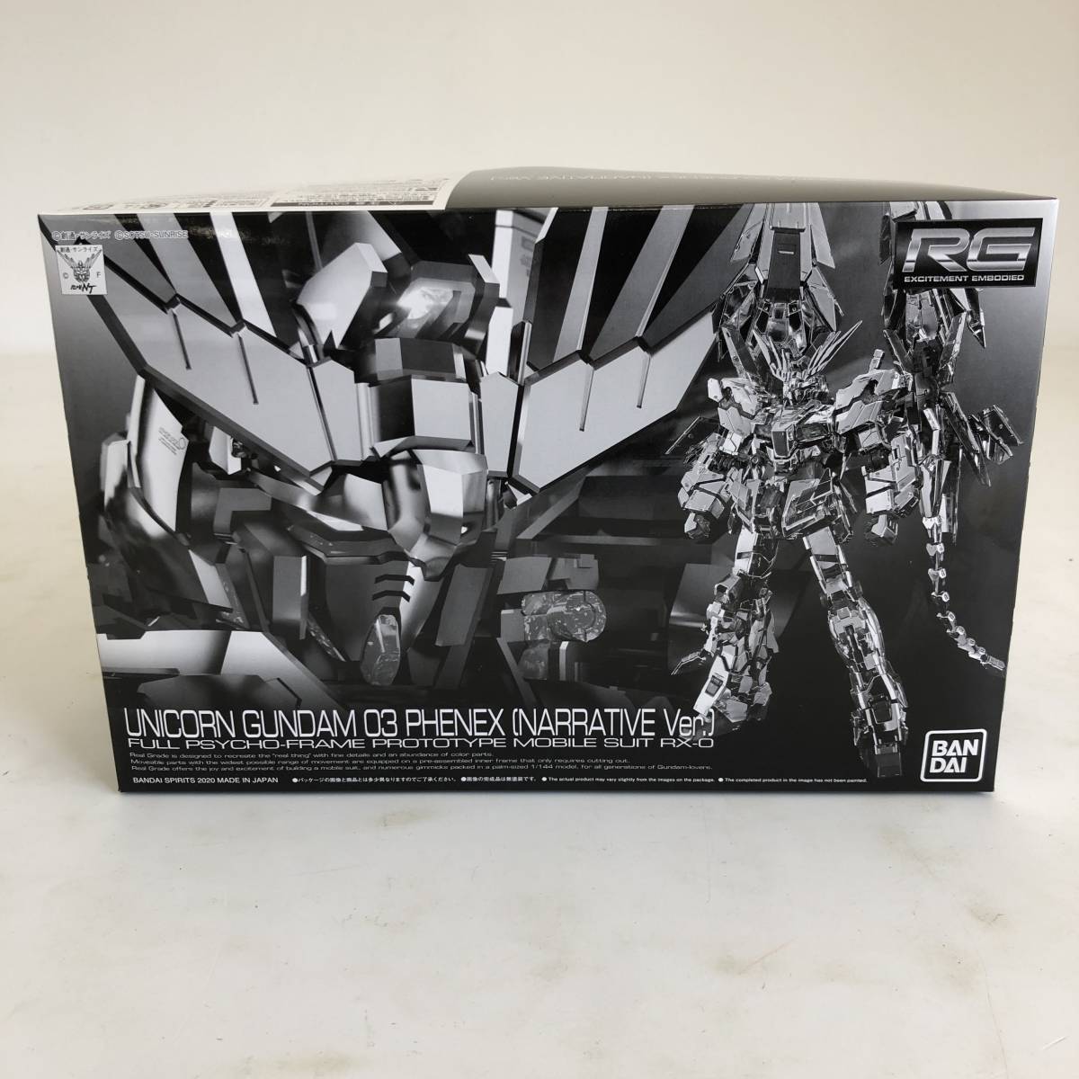 【即決】BANDAI バンダイ RG 1/144 ユニコーンガンダム 3号機 フェネクス （ナラティブVer.）【中古品】