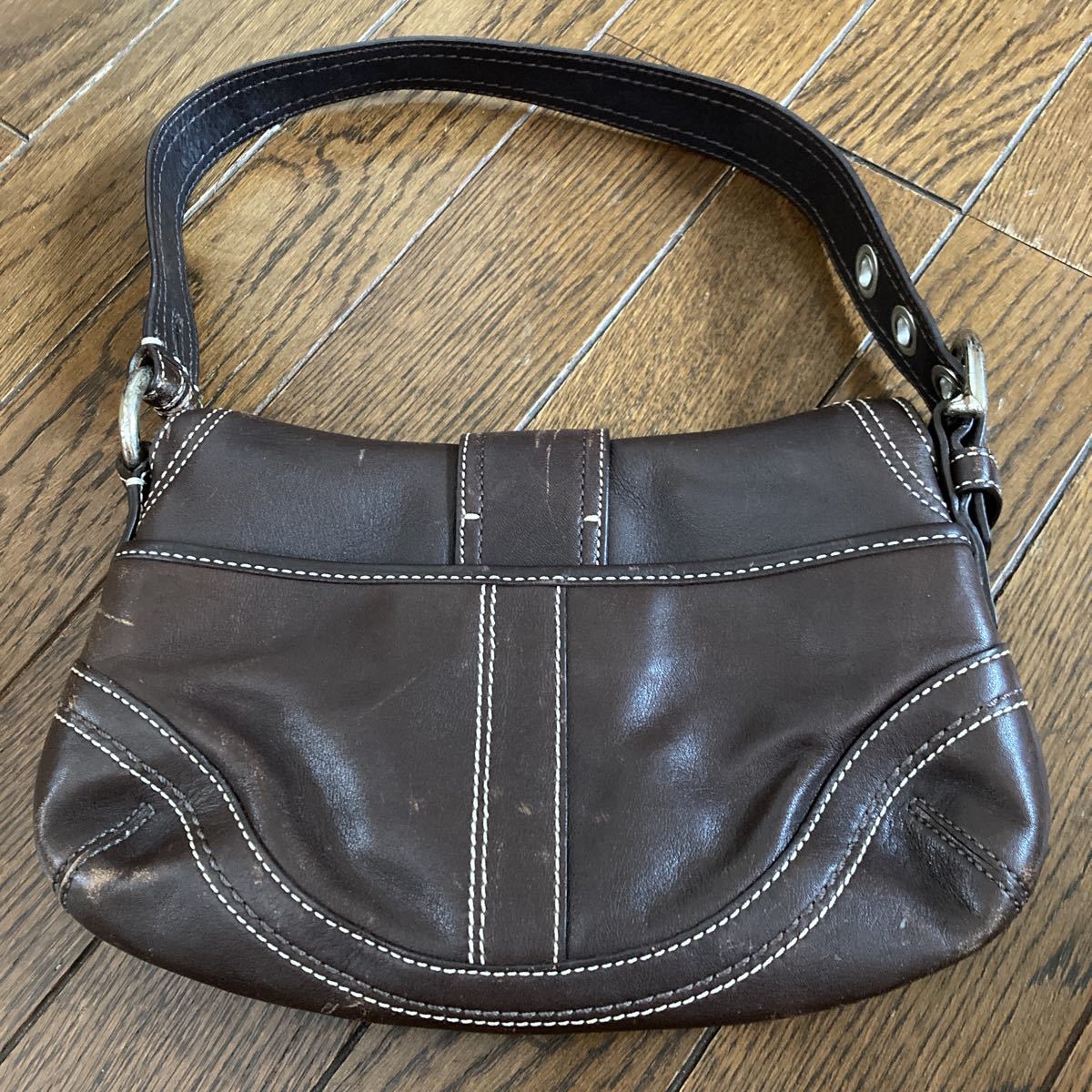 ☆46-1 COACH ワンショルダーバッグ ブラウン 【公式通販】