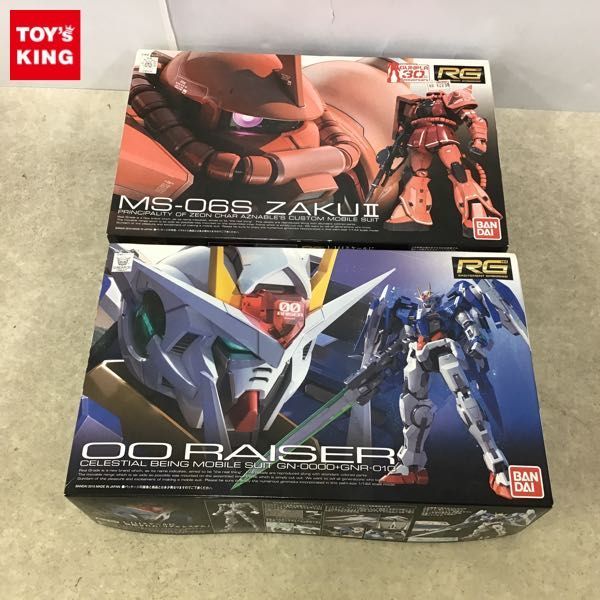 1円～ RG 1/144 ダブルオーライザー シャア専用ザク