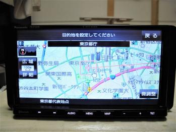 CN-E320D 2019年版地図 パナソニック メモリーナビ ストラーダ 地デジワンセグTV CD再生 Bluetoothオーディオ 