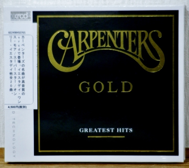  高音質XRCD2 カーペンターズ/GOLD - Greatest Hits Carpenters(Carpenters)｜売買されたオークション情報、yahooの商品情報をアーカイブ公開 - オークファン C