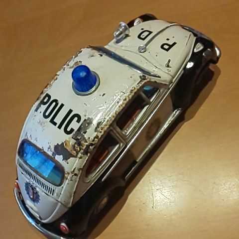 希少・当時物増田屋製 ブリキ玩具「HIGHWAY PATROL P-10