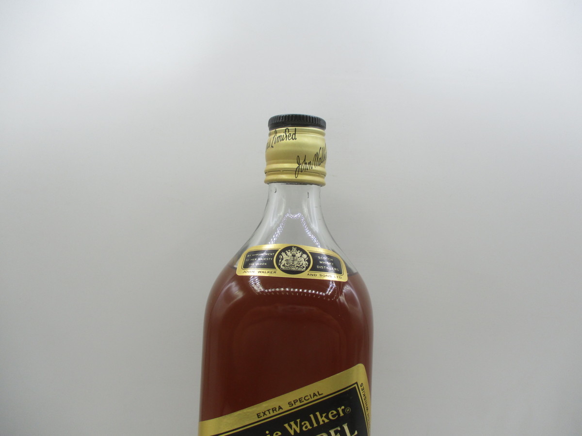 同梱OK商品】JOHNNIE WALKER BLACK LABEL ジョニー ウォーカー 黒 