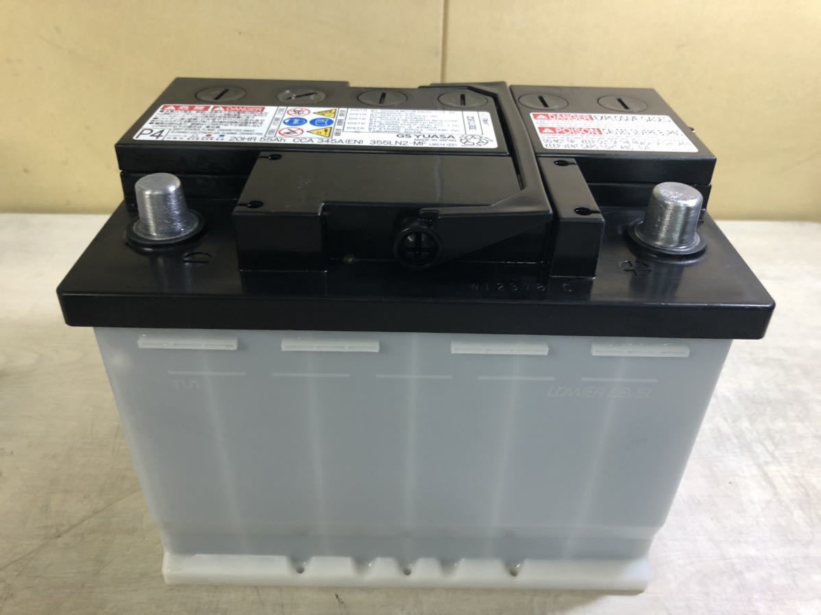 ☆2018年製造☆全額保証期間付☆355LN2-MF☆再生バッテリー☆ジーエス