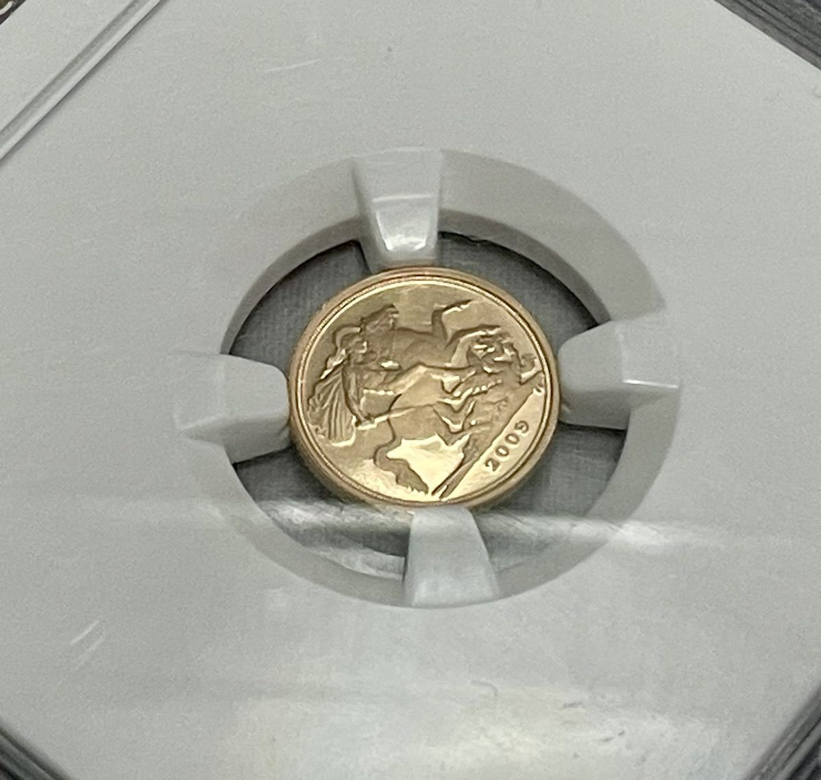 イギリス 2009年 エリザベス2世 ソブリン金貨 NGC PF69 ULTRA 金貨