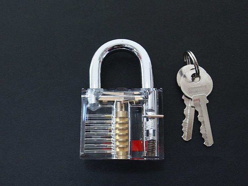 早い者勝ち！Supreme Transparent Lock 南京錠 20SS/Supreme transparent Box Lock ロゴ 南京錠 ロック 鍵 キー