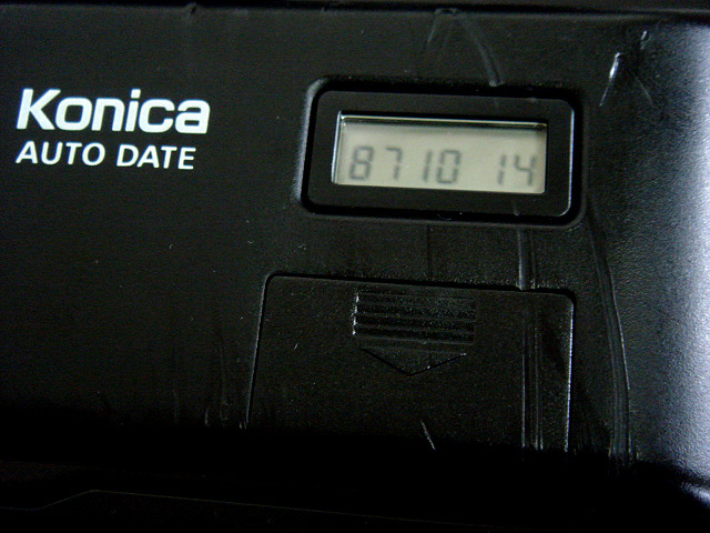 316 試写済 コニカ C35 EF3D 黒 konica c35ef3d black 昭和レトロ